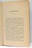 Maladies nerveuses. Diagnostic-Traitement. Préface par F. Raymond, professeur de clinique des maladies nerveuses à la Faculté de Médecine de Paris, ...