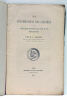 De la pulvérisation des liquides et de l'inhalation pulmonaire au point de vue thérapeutique.. DELORE (M.X.).