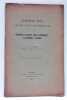 Orchipodexie double avec cure radicale d'une hernie gauche. Péritonite suppurée, suite d'appendicite; laparotomie; guérison. Extrait du Dauphiné ...