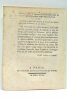 DÉCRET DE LA CONVENTION NATIONALE, DU 12 JANVIER 1793, L'AN 2E DE LA RÉPUBLIQUE FRANÇOISE, PORTANT QU'IL N'Y A PAS LIEU À INCULPATION contre les ...