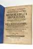 Epistola Itineraria XXX. Sistens, Memorabilia Erfurtensia. Wolfenbüttel, 1736. RELIÉ AVEC: Epistola Itineraria XXXI. De lapide gamaicu sev ...