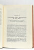 Le socialisme au XVIIIe siècle. Étude sur les idées socialistes dans les écrivains français du XVIIIe siècle avant la Révolution.. LICHTENBERGER ...