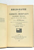 Bibliographie des Editions Originales d'auteurs francais des XVIe, XVIIe, et XVIIIe siecles. Rédigée avec des notes et els éclaircissements par A. ...