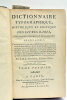 Dictionnaire typographique, historique et critique des livres rares, singuliers, estimés et recherchés en tous genres.. OSMONT (Jean Baptiste Louis).