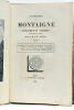 Recherches sur Montaigne. Documents inédits. Nº 4. RELIÉ avec (à la suite): 2). (du même). Maison d'Habitation de Michel Montaigne à Bordeaux. Parsi, ...