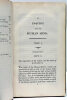 An inquiry into the human mind, on the principles of common sense.. REID (Thomas).