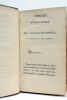 Zuma ou la découverte du quiquina, suivi de la belle Paule, de Zénéide, des Roseaux du Tibre, etc, etc;. GENLIS (Comtesse de).