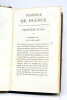 Histoire de France depuis Pharamond jusqu'a la vingt-cinquième année du règne de Louis XVIII.. ROYOU.