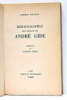 Bibliographie des écrits de André Gide.. NAVILLE (Arnold).