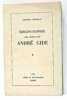 Bibliographie des écrits de André Gide.. NAVILLE (Arnold).