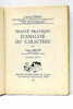 Traité pratique d'analyse du caractère.. BERGER (Gaston).