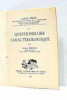 Questionnaire caractérologique pour l'analyse du caractère individuel.. BERGER (Gaston).