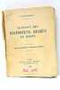 Extraits des historiens arabes du Maroc. Textes d'explication à l'usage des étudiants.. LÉVI-PROVENÇAL.