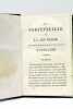 [NAUFRAGES]. Le Portefeuille de la Jeunesse, ou la Morale et l'Histoire enseignées par des Exemples.. BOUILLY (J.-N.).