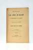 Extrait. Le Pin d'Alep et le repeuplement des garigues par Le Dr. Louis Planchon. Coinseils pratiques sur le reboisement par C. Pasquet.. PLANCHON ...