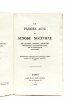 Le Premier Acte du Synode Nocturne des Tribades, Lemanes, Unelmanes, Propetides, à la Ruine des Biens, Vie et Honneur de Calianthe.. REBOUL ...