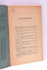 CATALOGUE de la Librairie Ancienne et Moderne de Feu Edouard Meton. Composée d'environ 20.000 volumes en tous genres... Dont la Vente aux Enchères ...