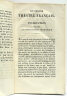 Du Second Théâtre Français ou instruction relative à la déclamation dramatique.. LEMERCIER (Louis-Jean-Népomucène).