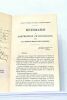 Revendication de l'Orthopédie Physiologique fondée sur la création de Muscles Factices en Caoutchouc.. RIGAL (J. J. A.).