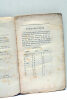 Nouvelle Méthode pour étudier l'Hébreu des Saintes Ecritures. Suivie de l'Histoire de Ruth et d'un petit Vocabulaire Hébreu-Français.. (JUDAICA.) ...