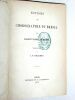 Notions de Chorographie du Brésil. Traduction de J. F. Halbout.. MACEDO (Joaquim Manoel de).