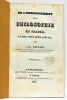 De l'enseignement de la philosophie en France au dix-neuvième siècle.. BAUTAIN (Abbé).