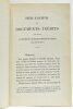 Pièces d'archives et documents inédits pour servir à l'histoire de l'instruction publique en Lorraine (1782-1802).. MAGGIOLO (M.).