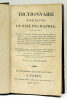 Dictionnaire portatif de Bibliographie contenant plus de 17.000 articles de Livres rares, curieux, estimés et recherchés, avec les marques connues ...