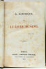 La République ou le Livre de Sang.. POMMIER (Amédée).