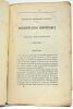 Théorie des Instruments d'Optique. Interprétation géométrique et continuation de la théorie des Lentilles de Gauss.. MARTIN (Adolphe).