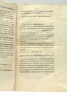 REGLEMENT provisoire pour le Dépôt de MENDICITE du Département de... Paris, de l'Imprimerie Impériale, 1811.. 