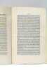 BUCHEZ. Rapport fait à la Société Médico-Psychologique sur le Traité des Maladies Mentales par le Docteur B.A. Morel.. (PSYCHIATRIE) BUCHEZ (M.).