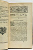 Huetiana, ou Pensées Diverses de M. Huet, Evêque d'Avranches.. HUET (Pierre Daniel).