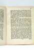 Dissertatio epistolica qua consilium Bibliothecae Physiologicae Historico Litteraria conscribenda aperit.. GRUNER (Ch. A. G.).