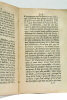 Lettre de M... à M. de Lavau sur son Discours contre la Latinité des Modernes.. LEROY (Abbé Chrétien).