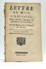 Lettre de M... à M. de Lavau sur son Discours contre la Latinité des Modernes.. LEROY (Abbé Chrétien).
