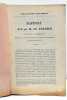 Rapport fait au nom de la Commission chargée d'examiner le projet de loi sur la correspondance télégraphique privée.. (APPAREILS - INSTRUMENTS) LE ...