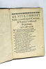 De Vita Christi Carmen e gallico latine redditum.. ARNAUD D'ANDILLY (Robert).