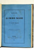 Studi sopra gli Strumenti Magnetici. Roma, Tipografia delle Scienze Matematiche et Fisiche, 1871. 56pp. (Reliés à la suite:)  2). FERRARI (G.S.). ...