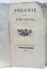 Théorie du Paradoxe.. MORELLET (Abbé André).