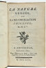 La Nature Vengée, ou la Réconciliation Imprévue. Par M. C**.. [ COMPAN (Charles) ].