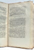 Examen Médical des Sympathies, ou explication physiologique sur la valeur de ce mot.. LAMBERT (Christophe - D.).