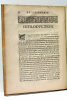 De l'Oeconomie de l'Eglise. Remarquée particulièrement pour le Patronnage Ecclésiastique. A Monseigneur l'Evesque de Sainct Brieu.. LE DUC (G.).