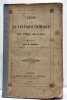 Leçon sur la Statique Chimique des Etres Organisés.. DUMAS (Jean Baptiste).
