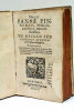 De Osculo seu consensu ethnicae et christianae philosophiae, tractatus. Unde Chaldaeorum, Aegyptiorum, Persarum, Arabum, Graecorum et Latinorum ...