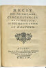 ALLEGORIE à la Gloire de M. le Dauphin. S.l.n.d. (1766). (Reliés à la suite:) 2). ELEGIE sur la mort de Monseigneur le Dauphin. (A la fin:) ...