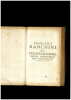 Tractatus duo posthumus. I. De Morbis ante partum, in partu, post partu. II. De Purificatione rerum infectarum post  pestilentiam.. RANCHIN ...