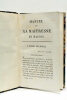 Manuel de la Maîtresse de Maison, ou Lettres sur l'économie domestique. Seconde édition, revue et augmentée.. PARISET (Mme.).