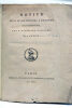 Notice d’un Livre imprimé à Bamberg en 1462, lue à l’Institut National.. (Incunables) CAMUS (Antoine Gaston).