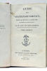 Guide des Amateurs de Tableaux, pour les Ecoles Allemande, Flamande et Hollandoise.. GAULT DE SAINT-GERMAIN (Pierre Marie).